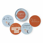 Snuggle Hunny Milestone Cards - Dream & Hazelnut