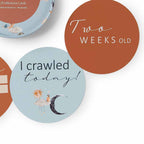 Snuggle Hunny Milestone Cards - Dream & Hazelnut