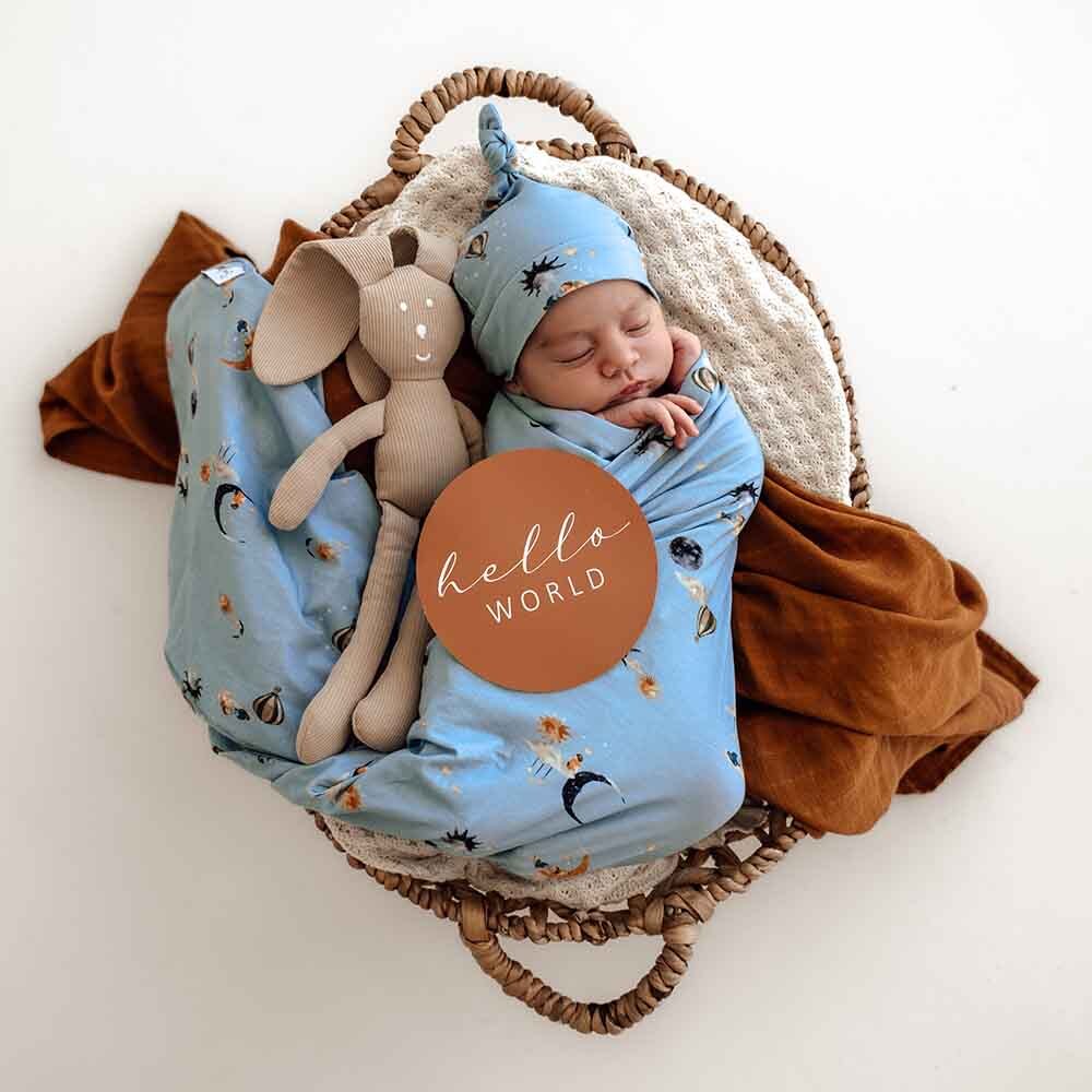 Snuggle Hunny Milestone Cards - Dream & Hazelnut