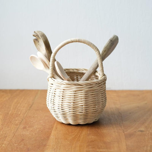 Olli Ella Rattan Berry Basket