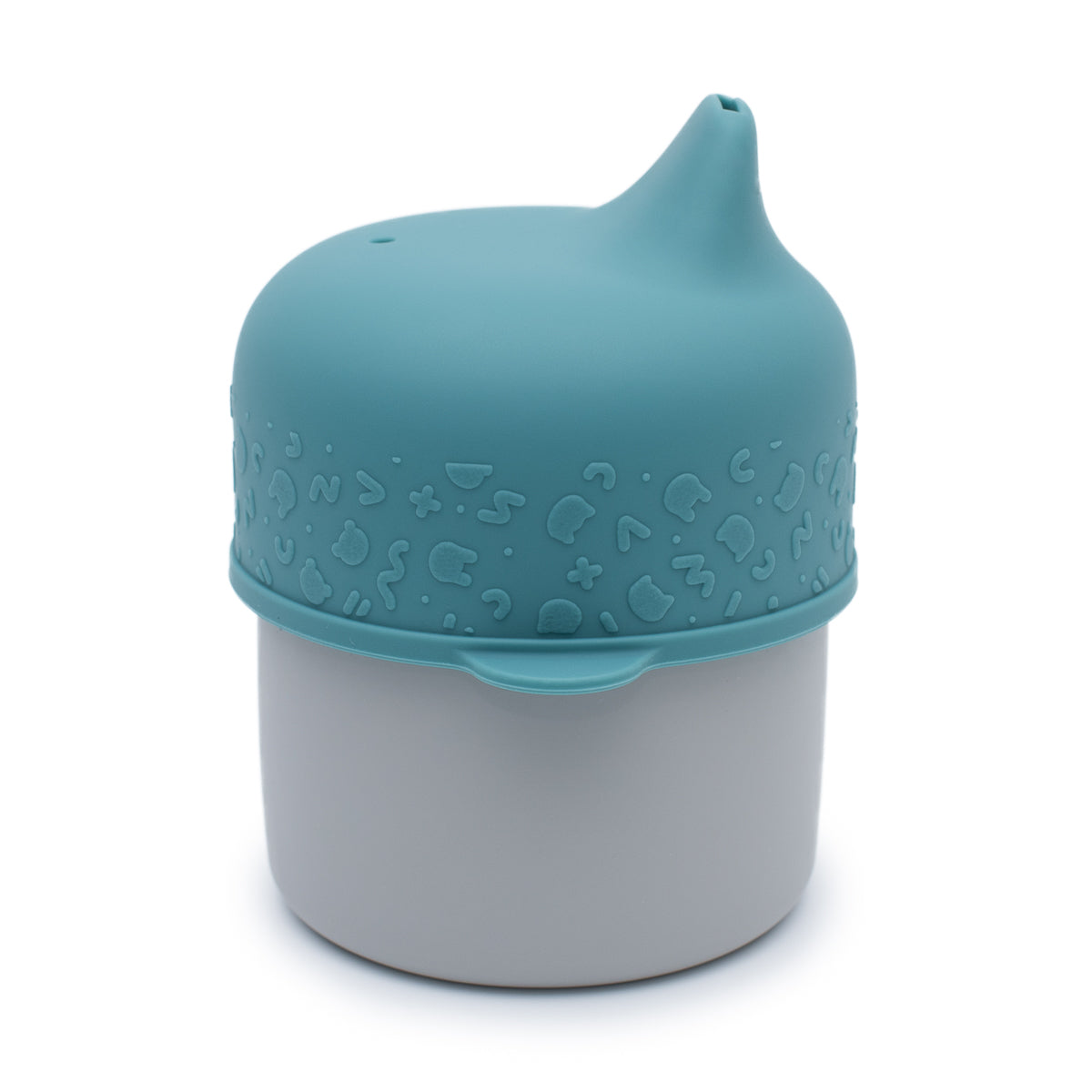 We Might Be Tiny Sippie Lid + Mini Straw - Blue Dusk