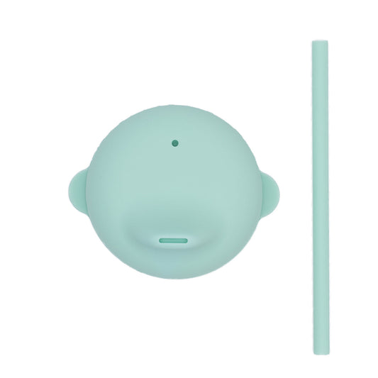 We Might Be Tiny Sippie Lid + Mini Straw - Minty Green