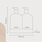 Al.ive Body WASH & LOTION DUO + TRAY - MANGO & LYCHEE